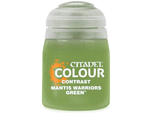 Paints and Paint Accessories Citadel Contrast Paint - Mantis Warriors Green - 29-47 - Cardboard Memories Inc.