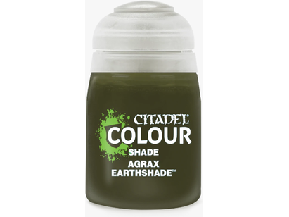 Paints and Paint Accessories Citadel Shade Paint - Agrax Earthshade 18ml - 24-15 - Cardboard Memories Inc.