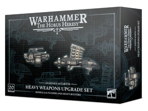 Collectible Miniature Games Games Workshop - Warhammer The Horus Heresy - Legiones Astartes - Heavy Weapons Upgrade Missile Launchers and Heavy Bolters - 31-04 - Cardboard Memories Inc.