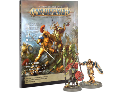 Collectible Miniature Games Games Workshop - Warhammer Age of Sigmar - Getting Started - 3rd Edition - 80-16 - Cardboard Memories Inc.