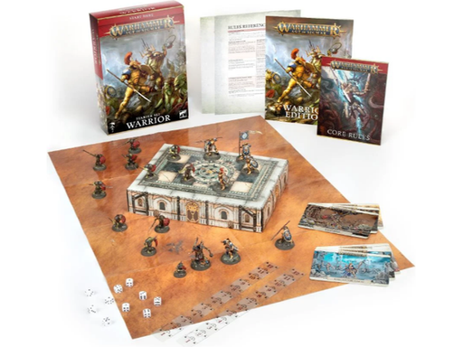 Collectible Miniature Games Games Workshop - Warhammer Age of Sigmar - Warrior Starter Set - 80-15 - Cardboard Memories Inc.