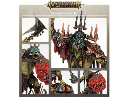Collectible Miniature Games Games Workshop - Warhammer Age of Sigmar - Warrior Starter Set - 80-15 - Cardboard Memories Inc.