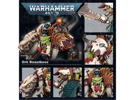 Collectible Miniature Games Games Workshop - Warhammer 40K - Orks - Beastboss - 50-53 - Cardboard Memories Inc.
