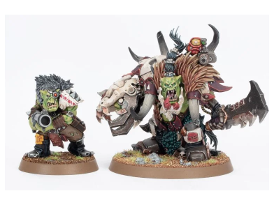 Collectible Miniature Games Games Workshop - Warhammer 40K - Orks - Beastboss - 50-53 - Cardboard Memories Inc.