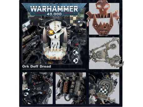 Collectible Miniature Games Games Workshop - Warhammer 40K - Orks - Combat Patrol - 50-43 - Cardboard Memories Inc.
