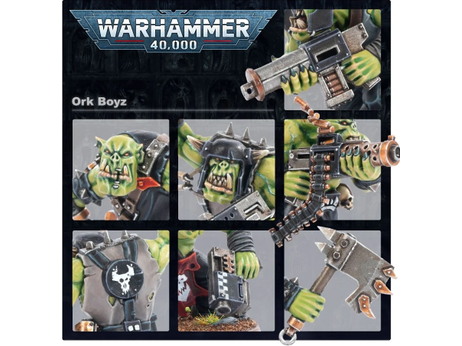 Collectible Miniature Games Games Workshop - Warhammer 40K - Orks - Combat Patrol - 50-43 - Cardboard Memories Inc.