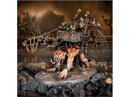 Collectible Miniature Games Games Workshop - Warhammer Age of Sigmar - Orruk Warclans - Marshcrawla Sloggoth - 89-66 - Cardboard Memories Inc.