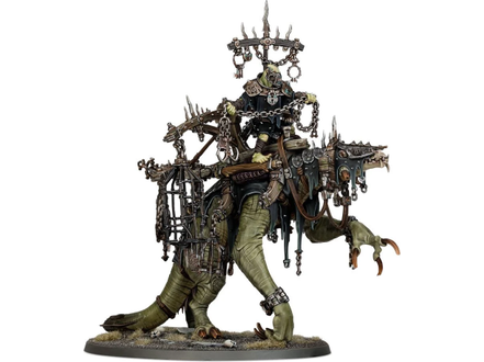 Collectible Miniature Games Games Workshop - Warhammer Age of Sigmar - Orruk Warclans - Swampboss Skumdrekk - 89-69 - Cardboard Memories Inc.