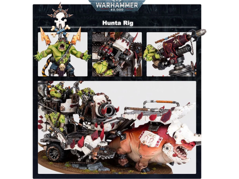 Collectible Miniature Games Games Workshop - Warhammer 40K - Orks - Kill Rig - 50-46 - Cardboard Memories Inc.
