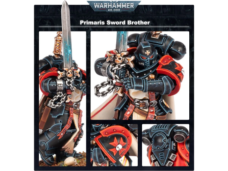 Collectible Miniature Games Games Workshop - Warhammer 40K - Black Templars - Army Set - 55-27 - Cardboard Memories Inc.