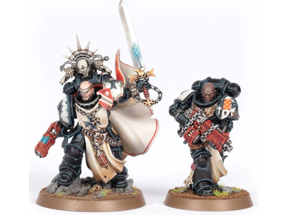 Collectible Miniature Games Games Workshop - Warhammer 40K - Black Templars - Army Set - 55-27 - Cardboard Memories Inc.