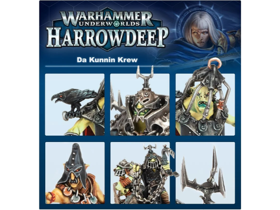 Collectible Miniature Games Games Workshop - Warhammer Underworlds - Harrowdeep - 110-02 - Cardboard Memories Inc.