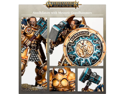 Collectible Miniature Games Games Workshop - Warhammer Age of Sigmar - Stormcast Eternals - Annihilators - 96-55 - Cardboard Memories Inc.