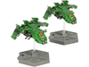 Collectible Miniature Games Games Workshop - Aeronautica Imperialis - Adeptus Astartes - Fire Raptor Gunship Squadron - 500-43 - Cardboard Memories Inc.