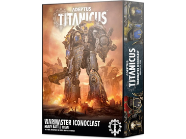 Collectible Miniature Games Games Workshop - Adeptus Titanicus - Warmaster Iconoclast - Heavy Battle Titan - 400-45 - Cardboard Memories Inc.