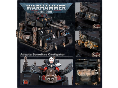 Collectible Miniature Games Games Workshop - Warhammer 40K - Adepta Sororitas - Castigator - 52-33 - Cardboard Memories Inc.