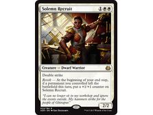 Trading Card Games Magic The Gathering - Solemn Recruit - Rare  AER022 - Cardboard Memories Inc.