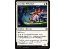Trading Card Games Magic The Gathering - Steadfast Armasaur - Uncommon - XLN039 - Cardboard Memories Inc.