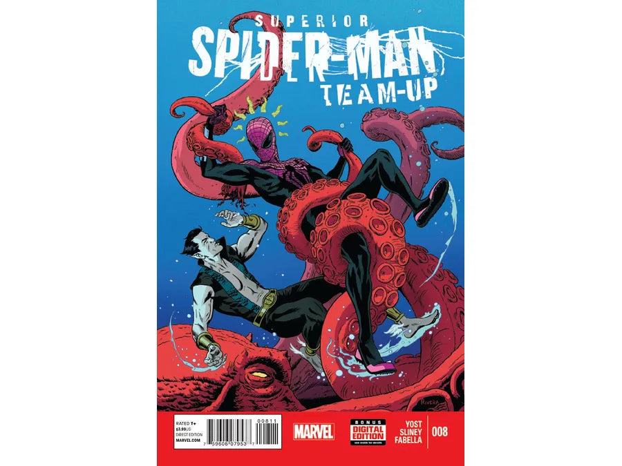 Comic Books Marvel Comics - Superior Spider-Man Team Up 008 (Cond. VF-) - 15689 - Cardboard Memories Inc.