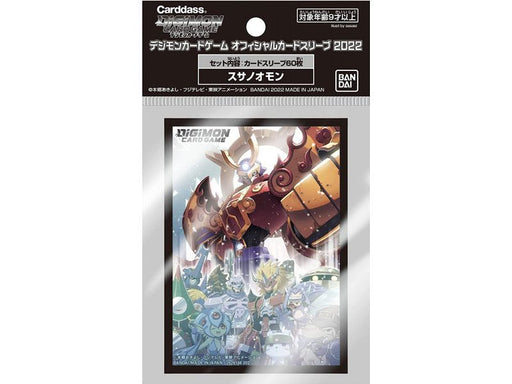 collectible card game Bandai - Digimon - Susanoomon - Card Sleeves - Standard 60ct - Cardboard Memories Inc.