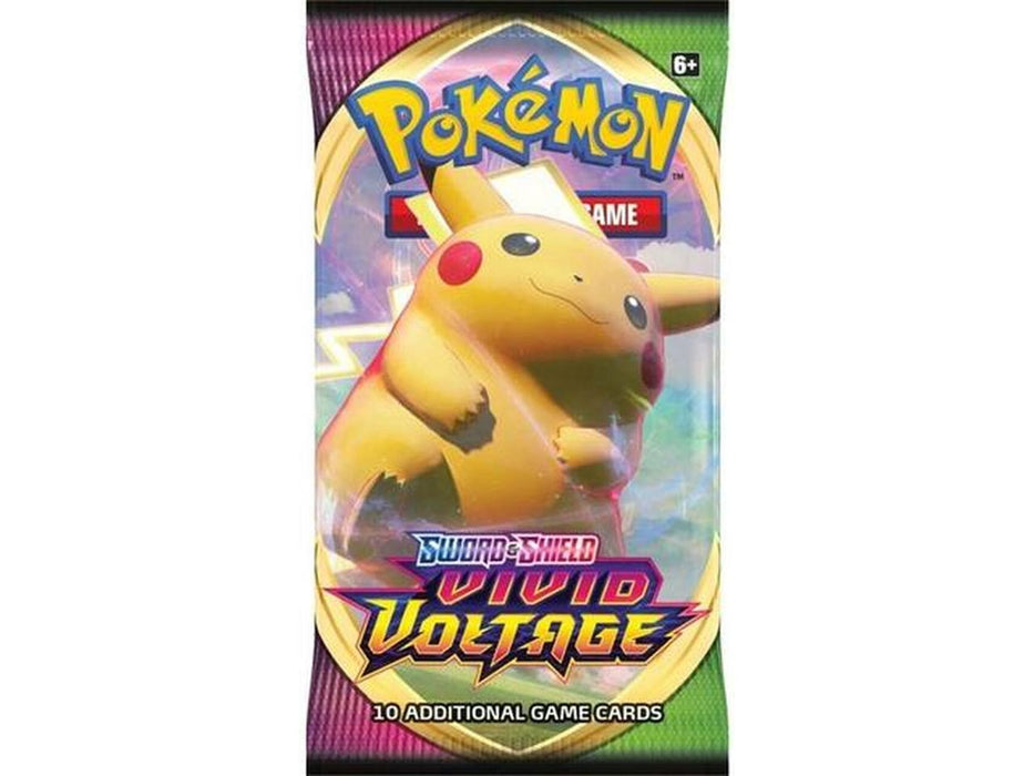 Trading Card Games Pokemon - Sword and Shield - Vivid Voltage - Booster Pack - Cardboard Memories Inc.