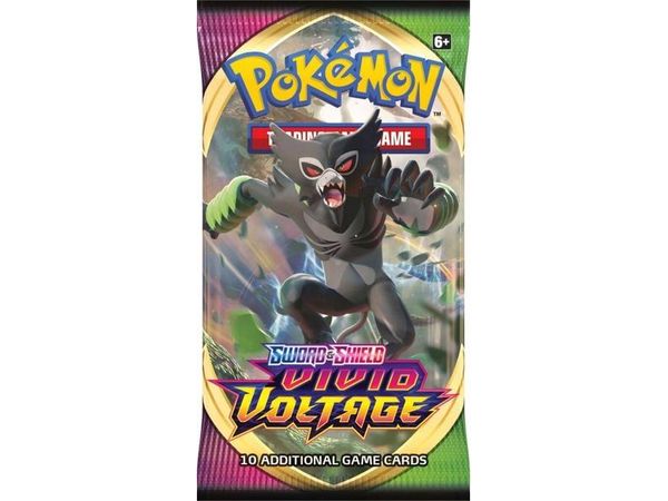 Trading Card Games Pokemon - Sword and Shield - Vivid Voltage - Booster Pack - Cardboard Memories Inc.