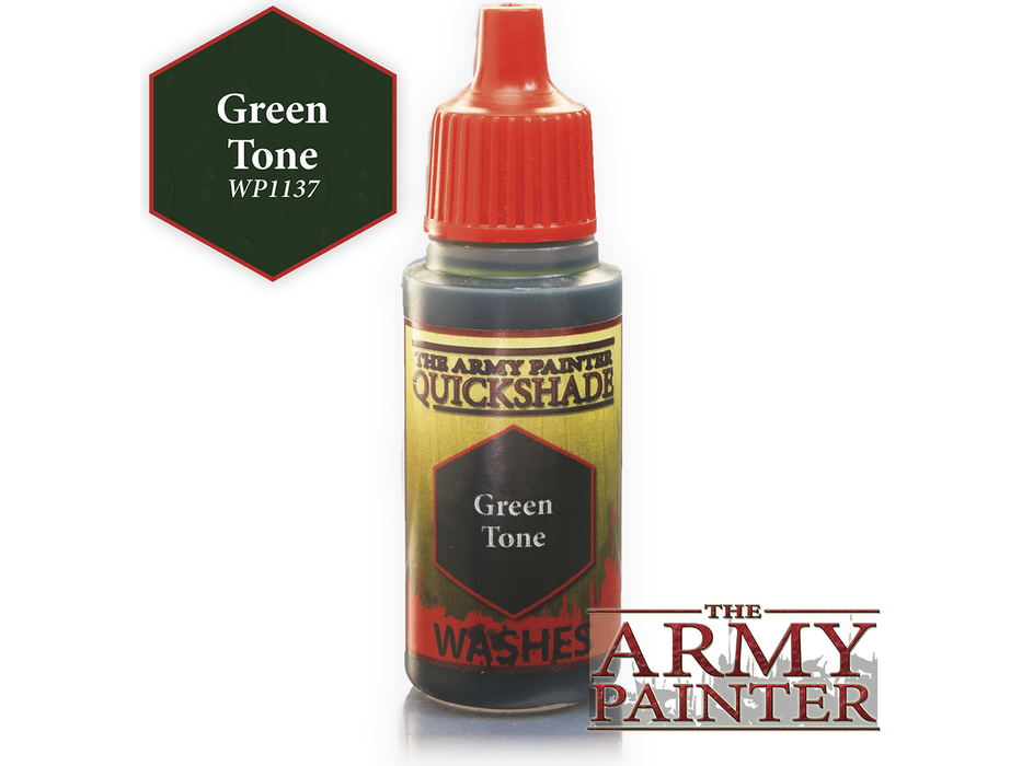 Paints and Paint Accessories Army Painter - Warpaints - Green Tone - WP1137 - Cardboard Memories Inc.