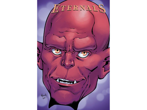 Comic Books Marvel Comics - Eternals 009 - Nauck Headshot Variant Edition (Cond. VF-) - 9885 - Cardboard Memories Inc.