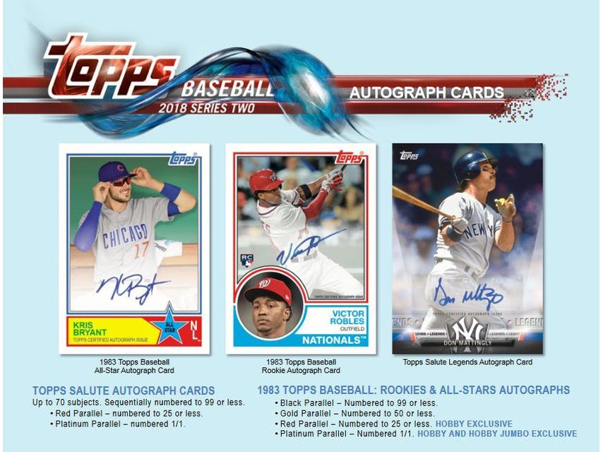 Sports Cards Topps - 2018 - Baseball - Series 2 - Jumbo Box - Cardboard Memories Inc.