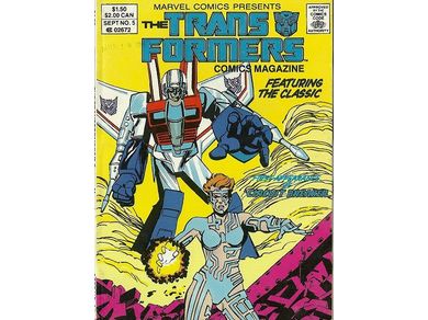 Comic Books, Hardcovers & Trade Paperbacks Marvel Comics - Transformers Comic Magazine Digest (1987) 005 (Cond. VF-) - 14653 - Cardboard Memories Inc.