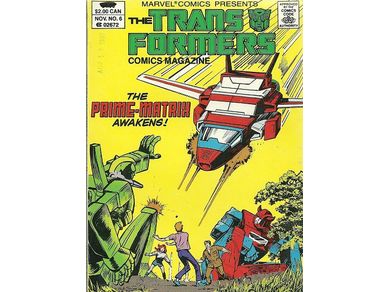 Comic Books, Hardcovers & Trade Paperbacks Marvel Comics - Transformers Comic Magazine Digest (1987) 006 (Cond. VF-) - 14654 - Cardboard Memories Inc.
