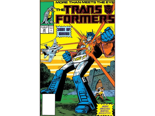 Comic Books, Hardcovers & Trade Paperbacks Marvel Comics - Transformers (1984) 034 (Cond. VF-) - 14632 - Cardboard Memories Inc.