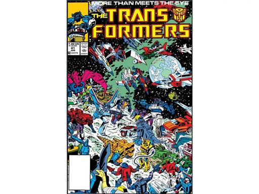 Comic Books, Hardcovers & Trade Paperbacks Marvel Comics - Transformers (1984) 041 (Cond. VF-) - 14639 - Cardboard Memories Inc.