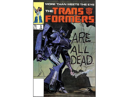 Comic Books, Hardcovers & Trade Paperbacks Marvel Comics - Transformers (1984) 005 (Cond. VF-) - 14642 - Cardboard Memories Inc.