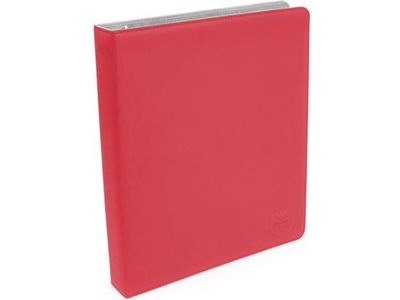 Supplies Ultimate Guard - Supreme Collector's Album - Slim 3-Ring Xenoskin Binder - Red - Cardboard Memories Inc.