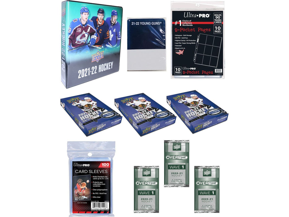 Sports Cards Upper Deck - 2021-22 - Hockey - Series 2 - Super Value Combo - Cardboard Memories Inc.