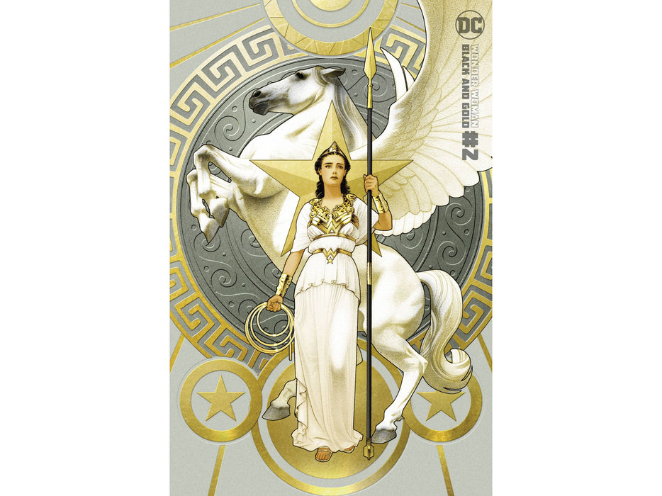 Comic Books DC Comics - Wonder Woman Black and Gold 002 of 6 - Joshua Card Stock Variant Edition (Cond. VF-) - 11820 - Cardboard Memories Inc.