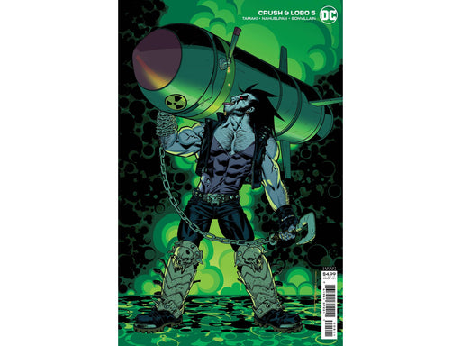 Comic Books DC Comics - Crush and Lobo 005 of 8 - Stelfreeze Card Stock Variant Edition (Cond. VF-) - 10217 - Cardboard Memories Inc.