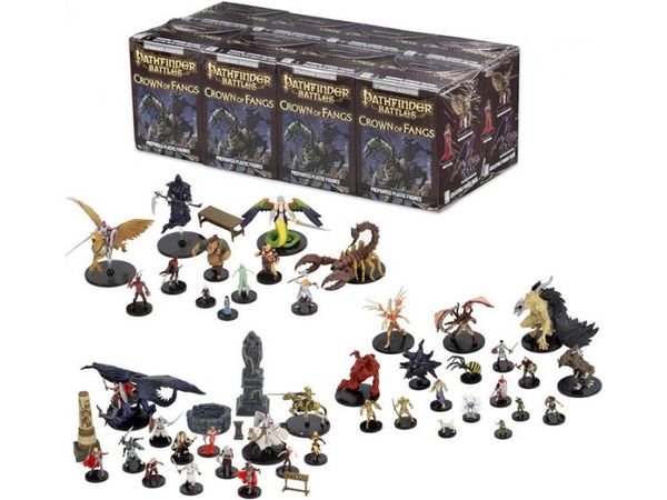 Role Playing Games Paizo - Pathfinder Battles - Crown of Fangs - Booster Brick - Cardboard Memories Inc.