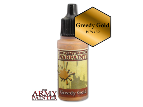 Paints and Paint Accessories Army Painter - Warpaints - Greedy Gold - WP1132 - Cardboard Memories Inc.