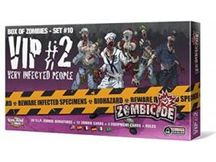 Board Games Cool Mini or Not - Zombicide - Box of Zombies - 10 - VIP - 2 Very Infected People - Cardboard Memories Inc.