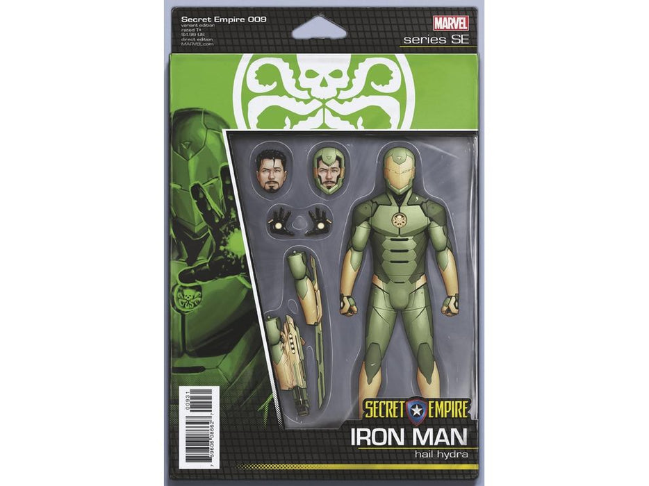 Comic Books Marvel Comics - Secret Empire 09 - Action Figure Variant Cover - 2707 - Cardboard Memories Inc.