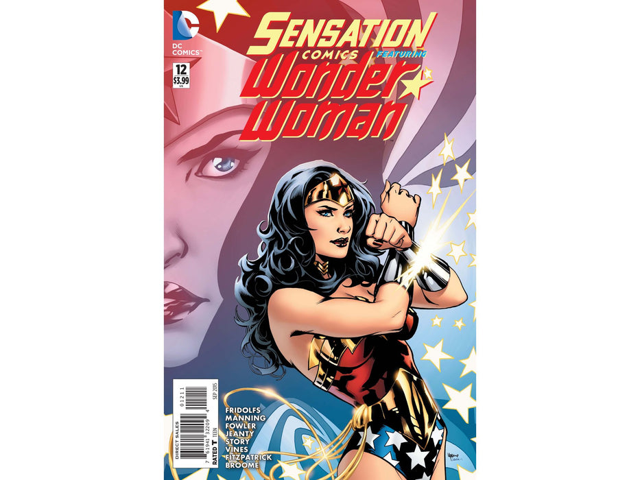 Comic Books DC Comics - Sensation Comics Featuring Wonder Woman 012 - 5349 - Cardboard Memories Inc.