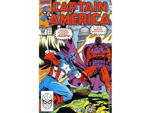 Comic Books Marvel Comics - Captain America (1968 1st Series) 368 - 7267 - Cardboard Memories Inc.