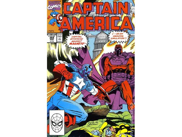 Comic Books Marvel Comics - Captain America (1968 1st Series) 368 - 7267 - Cardboard Memories Inc.