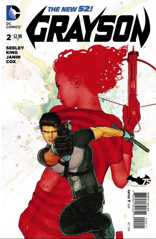Comic Books DC Comics - Grayson (2014) 002 (Cond. FN-) - 4232 - Cardboard Memories Inc.