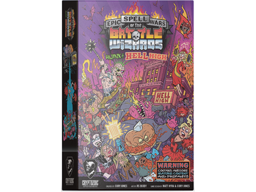 Card Games Cryptozoic - Epic Spell Wars of the Battle Wizards - Hijinx at Hell High - Cardboard Memories Inc.