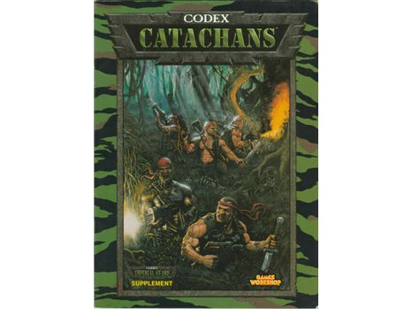 Collectible Miniature Games Games Workshop - Warhammer 40K - Codex - Catachans - 3rd Edition - WH0010 - Cardboard Memories Inc.
