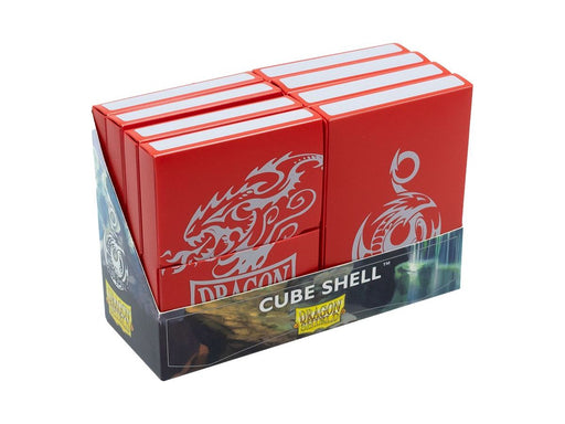 Supplies Arcane Tinmen - Dragon Shield - Cube Shell - Red - Cardboard Memories Inc.
