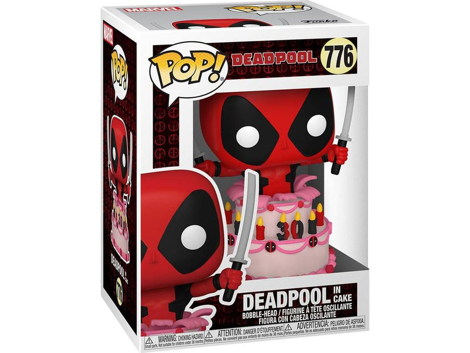 Action Figures and Toys POP! - Movies - Deadpool - Deadpool in Cake - Cardboard Memories Inc.